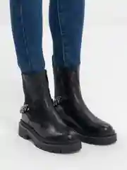 Черный ботинки женские демисезонные