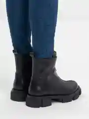 Черный ботинки женские демисезонные
