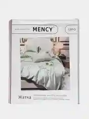 Мятный евро-комплект постельного белья