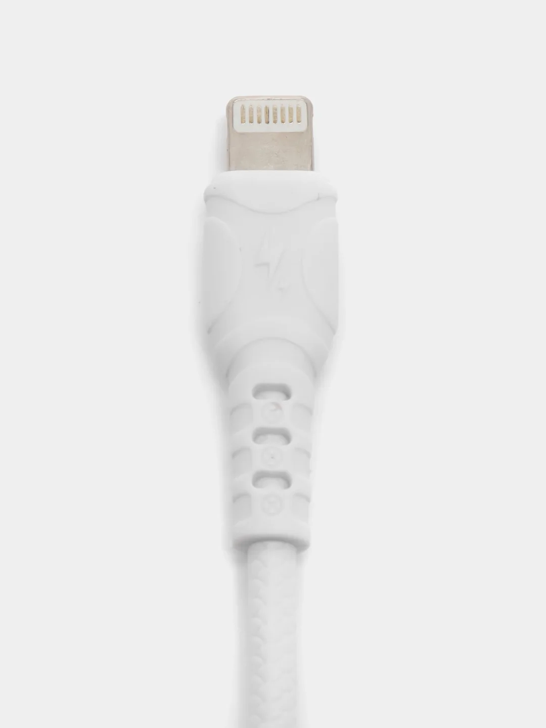 Автомобильное зарядное устройство Denmen DZ06L, 3.1A, 2USB, + кабель USB  Lightning, белый