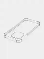 Прозрачный чехол для iPhone 15 Pro противоударный силиконовый ROSCO прозрачный с усиленными углами