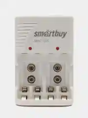 Зарядное устройство для аккумуляторных батареек 4хАА, ААА/ 9V крона, SmartBuy SBHC-505