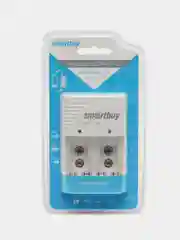 Зарядное устройство для аккумуляторных батареек 4хАА, ААА/ 9V крона, SmartBuy SBHC-505