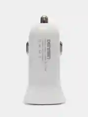 Автомобильное зарядное устройство, АЗУ Denmen DZ06T, 3.1A, 2 USB, с кабелем Type-C