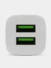Автомобильное зарядное устройство, АЗУ Denmen DZ06T, 3.1A, 2 USB, с кабелем Type-C