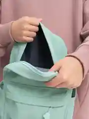 Бирюзовый рюкзак детский, водоотталкивающий, мини, мини-рюкзак