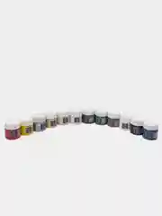Luxart Set Textile Premium 12 цветов 20 мл в деревянной коробке