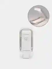 Белый лампа для чтения, на прищепке, USB