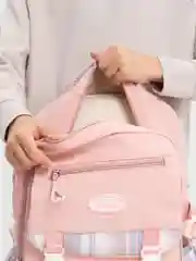 Розовый рюкзак школный для девочки для мальчика молодежный