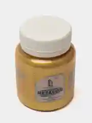 Акриловая краска Luxart Metallic "Золото светлое", 80 мл