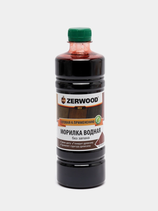 Морилка водная ZERWOOD, 0,5л