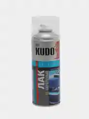 Лак автомобильный Kudo однокомпонентный, глянцевый, 520 мл
