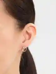 Серьги-гвоздики  из гипоаллергенного медицинского сплава, позолота