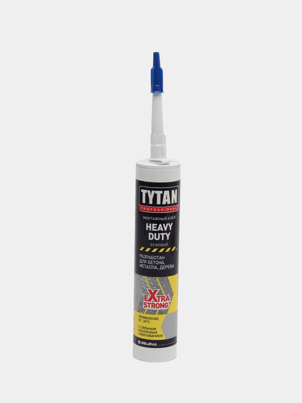 Клей монтажный "TYTAN" Heavy Duty, бежевый картридж, 310 мл