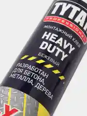 Клей монтажный "TYTAN" Heavy Duty, бежевый картридж, 310 мл
