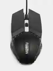 Проводная компьютерная мышка FaisON M-11, оптическая, RGB, 800/1200/1600 dpi, кабель 1.5 м