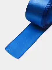 Синий лента атласная
