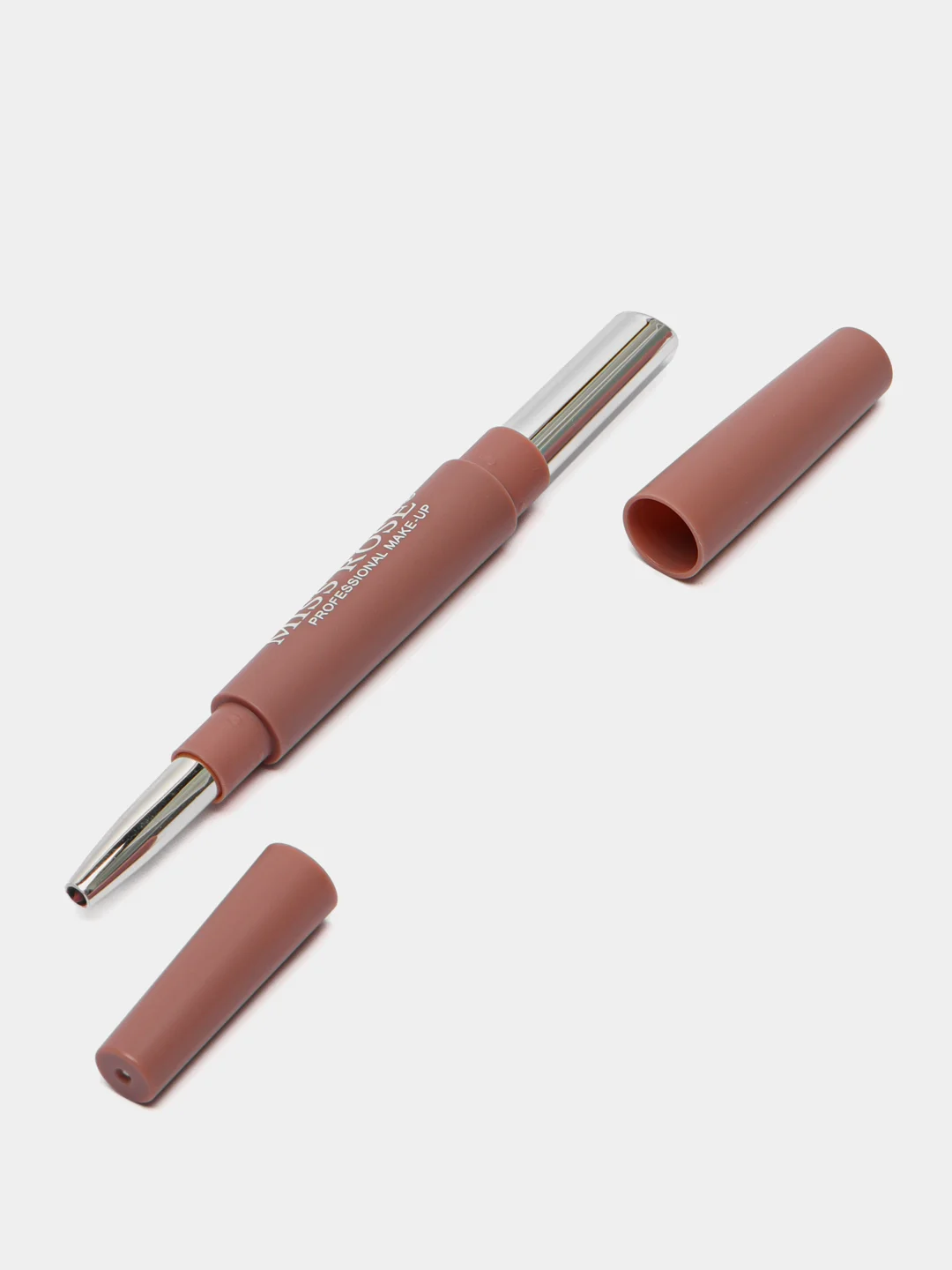 Карандаш для губ MISS ROSE HIGH PIGMENT, 2 в 1
