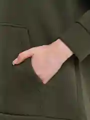 Хаки толстовка женская, утепленная, оверсайз