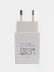 Желтый сетевое зарядное устройство с быстрой зарядкой Type-C / micro-USB, зарядник, комплект