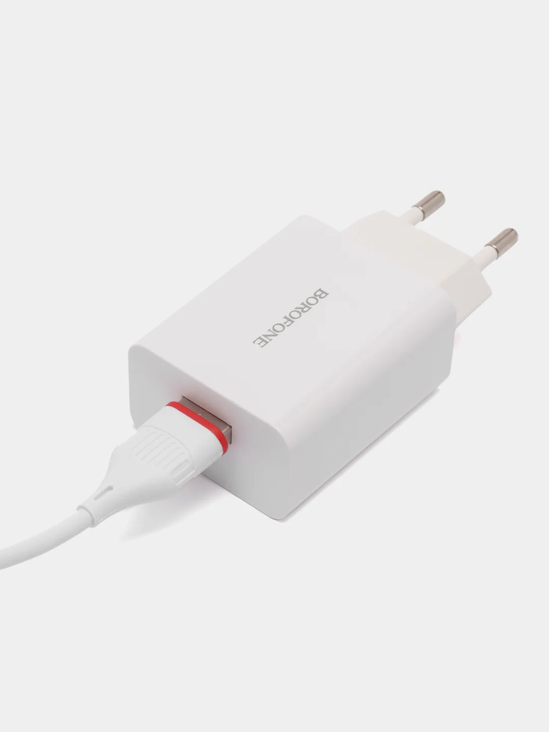 Желтый сетевое зарядное устройство с быстрой зарядкой Type-C / micro-USB, зарядник, комплект