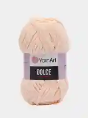 Коралловый меланж пряжа плюшевая YarnArt Dolce (ЯрнАрт Долче)