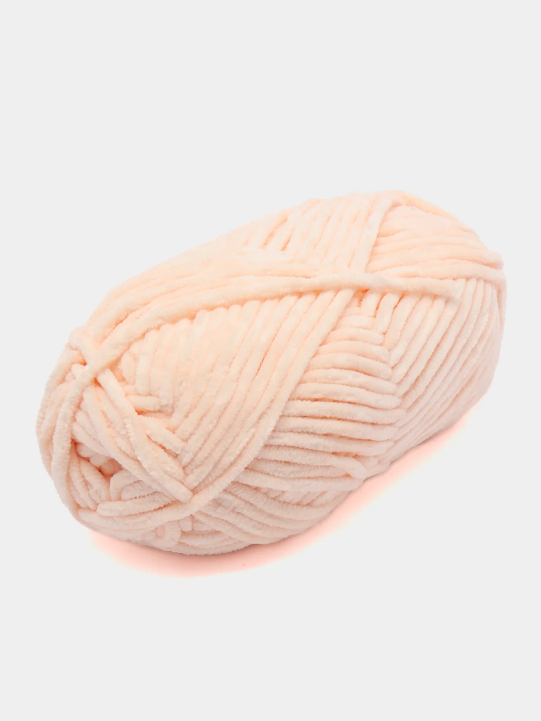 Коралловый меланж пряжа плюшевая YarnArt Dolce (ЯрнАрт Долче)