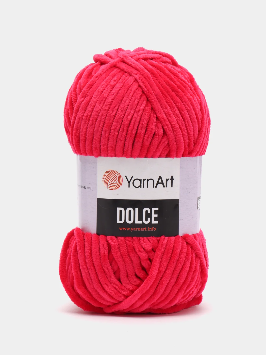 Фуксия пряжа плюшевая YarnArt Dolce (ЯрнАрт Долче)