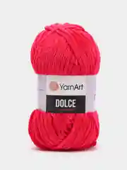 Фуксия пряжа плюшевая YarnArt Dolce (ЯрнАрт Долче)