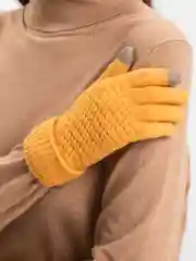 Бежевый перчатки сенсорные