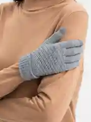 Серый перчатки сенсорные