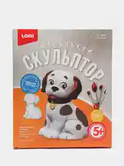 Набор для детского творчества Lori "Маленький скульптор Щенок", из гипса