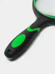 Зеленый лупа увеличительная круглая