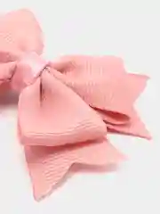 Розовый заколка-бантик/ бантик на заколке