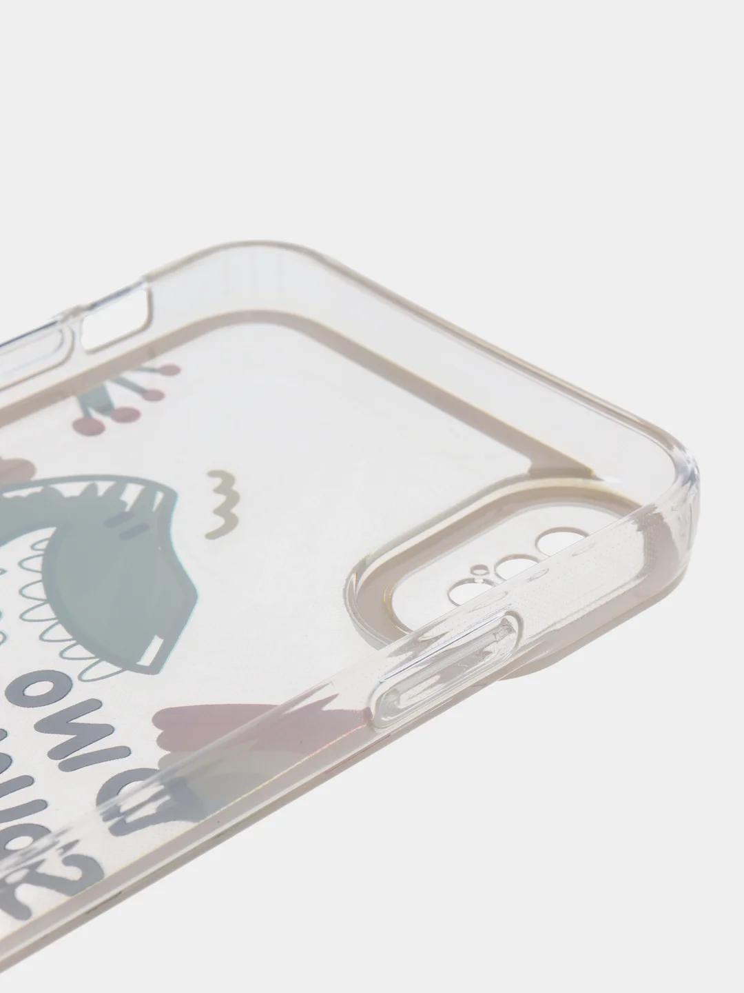 Черный чехол на iPhone 11, 12, 13 / 14 Pro Max,  7/ 8 Plus, XR, XS, X , прозрачный