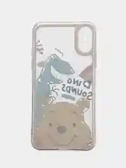 Черный чехол на iPhone 11, 12, 13 / 14 Pro Max,  7/ 8 Plus, XR, XS, X , прозрачный
