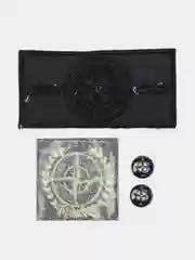 Бирюзовый комплект нашивок в стиле Stone Island, патч
