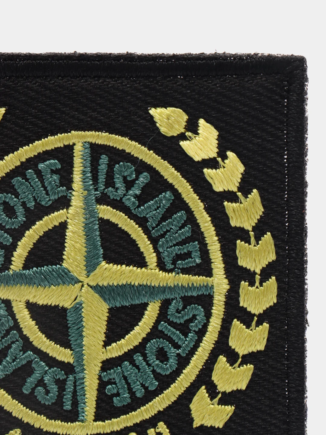 Бирюзовый комплект нашивок в стиле Stone Island, патч