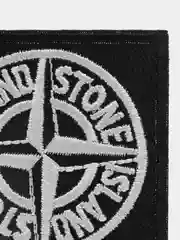 Бордовый комплект нашивок в стиле Stone Island, патч