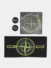 Бронзовый комплект нашивок в стиле Stone Island, патч