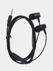 Наушники проводные вакуумные с микрофоном MRM Bass A34