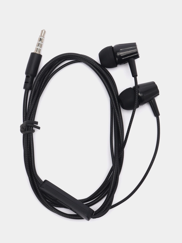 Наушники проводные вакуумные с микрофоном MRM Bass A34