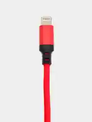 Красный кабель зарядный для Apple USB Lightning Hoco X14 быстрая зарядка, 1 m и 2 m