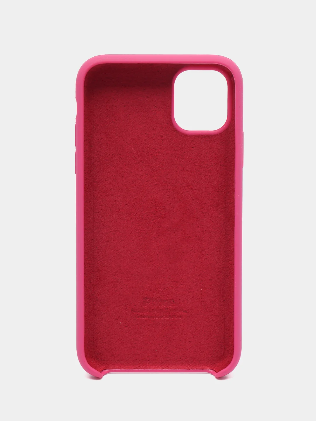 Бордовый чехол Silicone Case для iPhone 11
