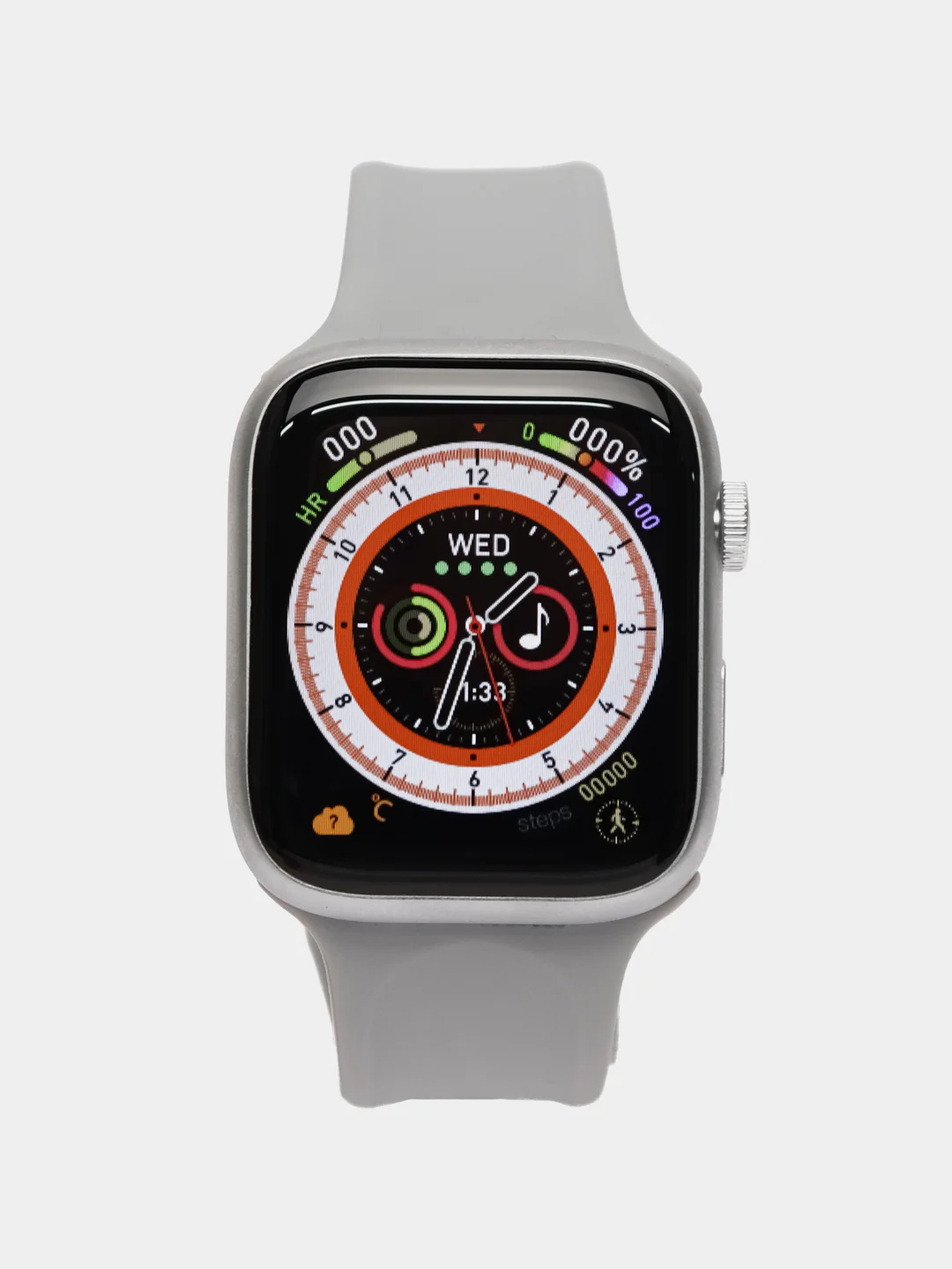 Серый умные часы Smart Watch X8 Pro, 8 серия, 45 мм