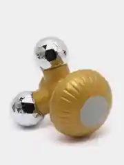 Золотой роликовый 3D массажер для тела и лица