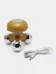 Золотой роликовый 3D массажер для тела и лица