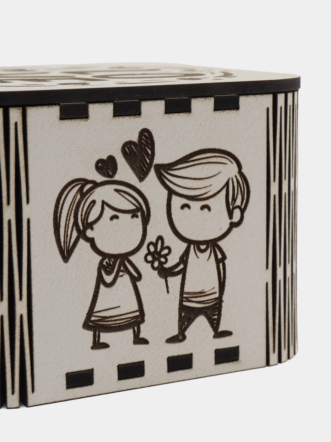 Подарочная коробка, шкатулка "Love is", шкатулка из дерева