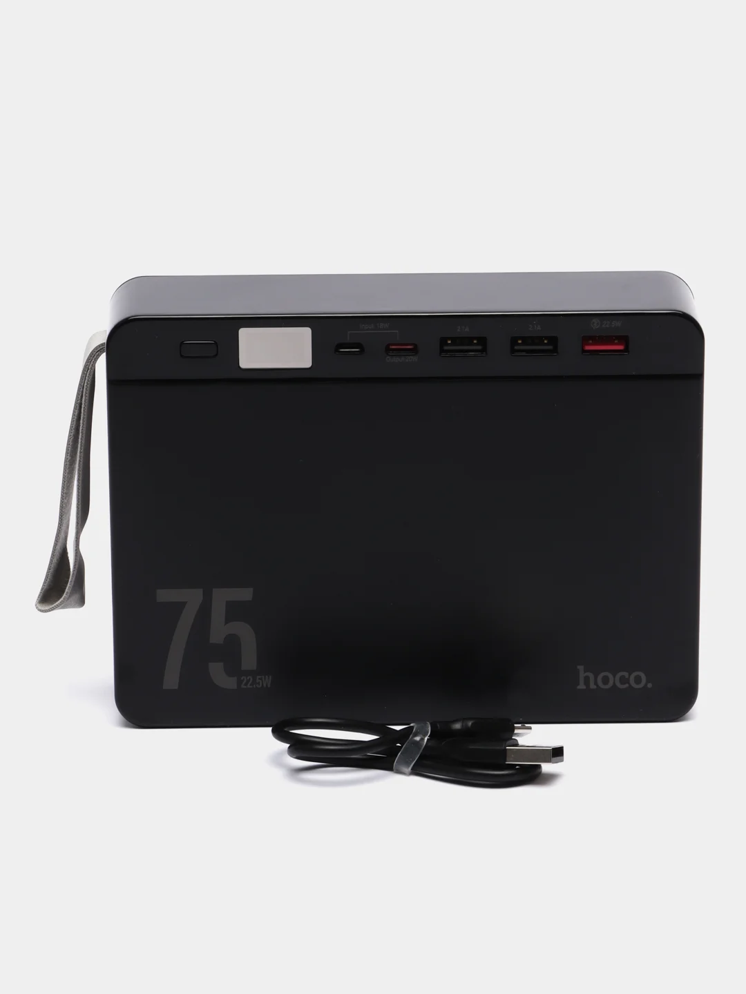 Молочный внешний аккумулятор 30000 mAh / 75000mAh, hoco, Fast Charge Power Bank
