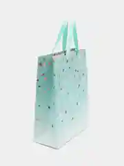 Бирюзовый пакет бум. 26*32*10,5 см "Звезды" 2001028478